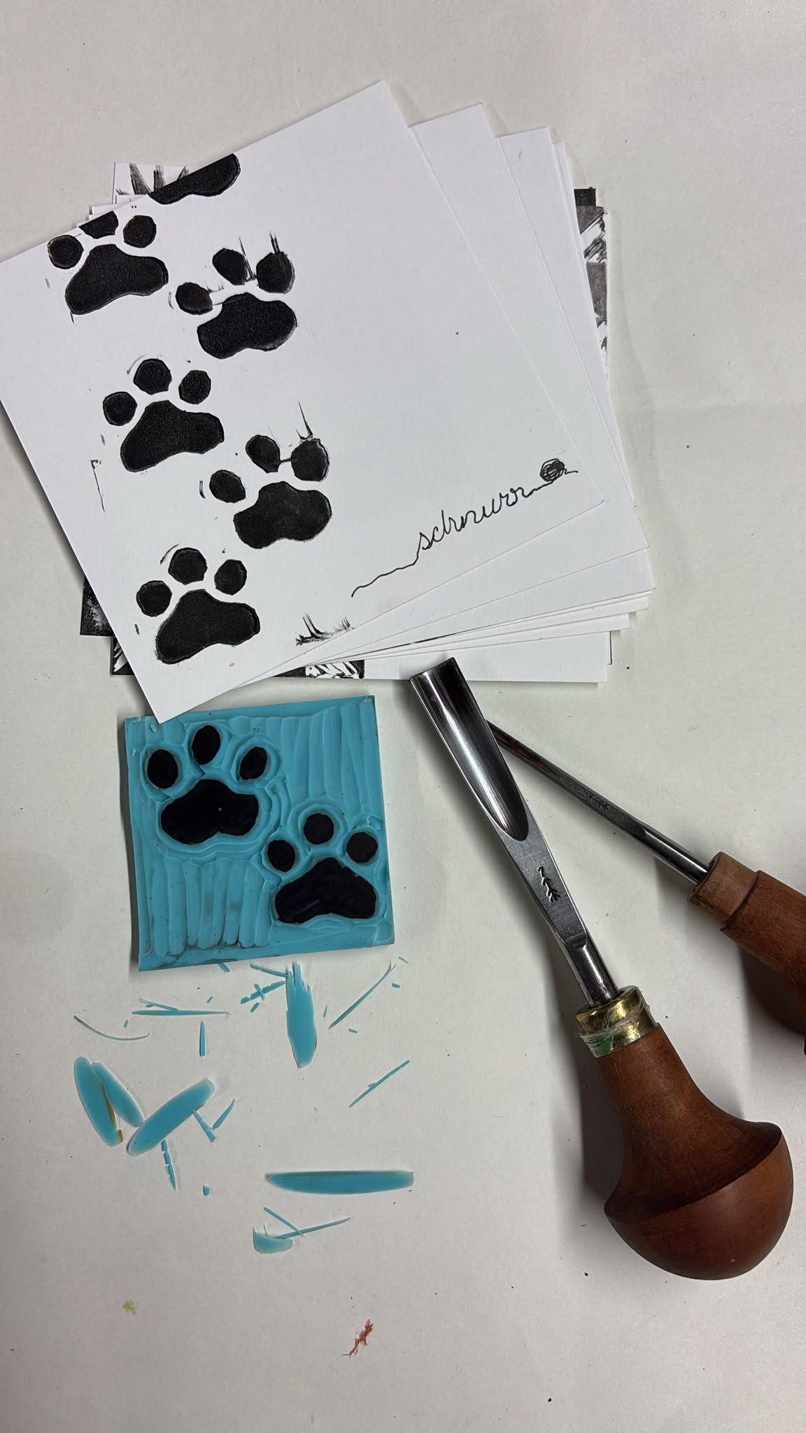 Stempel Druck Workshop